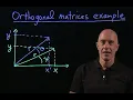 Rotation matrices Lecture 8 Matrix Algebra for Engineers
