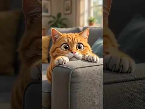 My Phone Fell in the Toilet! #funnycats #aianimated #viral #shorts #video