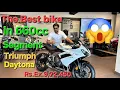 Lagu Full details review Triumph Daytona 660cc  2025