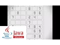 Sudoku Programming with Java - Input and Output via the command prompt