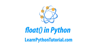float built-in function in Python