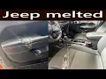 jeep melted