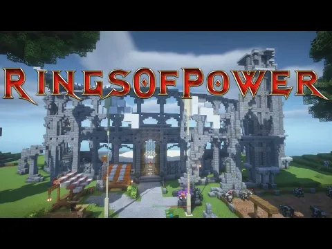 Minecraft server video for RingsOfPower