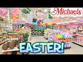 Michaels Easter Decor 2026 Hello Kitty Peeps Bunnies DIY Crafts Walkthrough