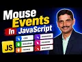 Mouse Events in JavaScript onmouseover onmouseout