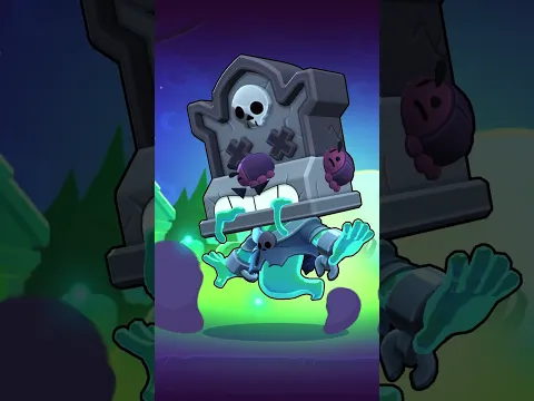 ⚰️ #SCARYCOFFINS: СКИН НАДГРОБИЕ ГРИФФ В БРАВЛ СТАРС | КЛЕО BRAWL STARS