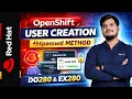 OpenShift User Creation Using htpasswd DO280 EX280 Guide