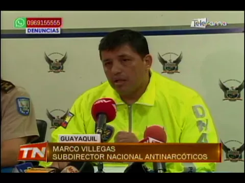 224 kilos de cocaína y tres detenidos en operativo policial