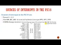 Interrupts in PIC18f452 Microcontrollers