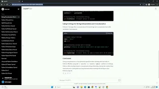 python 3 string concatenation