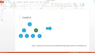 Heap Sort part - 5 minutes algorithm