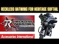 Reckless Batwing Fairing for Harley Heritage Softail Classic Overview and Sound Check