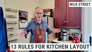 Chris Kimball s 13 Rules for Kitchen Layout Large Kitchens Suck