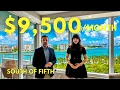 Inside a Furnished 2BR Rental at South Pointe Tower SoFi