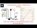 Batch simulation Exercise 2 explained Hindi with downloadable program file