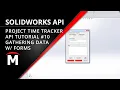 Project Time Tracker - Gathering Form Data