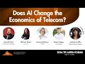 Does AI Change the Economics of Telecom
