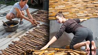 Check Out This Incredibly Simple DIY Interior Design Method Using Primitive Materials