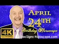 April 24 Zodiac Horoscope and Birt ay Personality April 24th Birt ay Personality Horoscopes