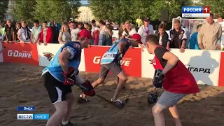 В Омске прошёл традиционный турнир по пляжному хоккею