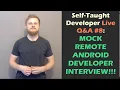 Ask A Programmer Live Live Mock Remote Android Developer Interview