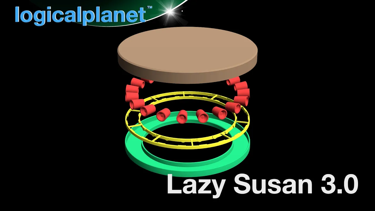 Lazy Susan 340 v3.0 - 3D model by logicalplanet on Thangs