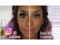 IG Makeup Vs Real Life Makeup Jackie Aina