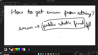 How to get enum value from string value in java
