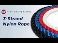 3-Strand Nylon Rope from Knot Rope Supply