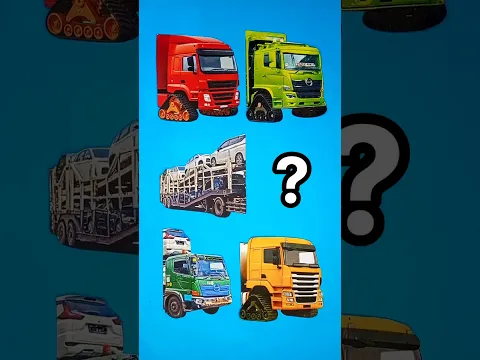 Mencocokkan mobil truck trailer Hino 😱
