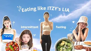 I ate a ITZY inspired KPOP diet intermittent fasting K-pop Glow Up Diary ep - 05