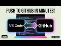 Push Your Project From VSCode to GitHub in Minutes Easy Project Upload Tutorial Bangla 2025