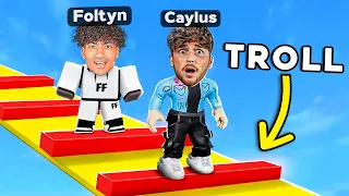 Trolling FOLTYN With Extreme Troll Obby