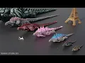 Download Lagu Godzilla Length Size Comparison | 3D Animation Comparison