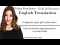 Tuğçe Kandemir - Gülü Soldurmam (English)