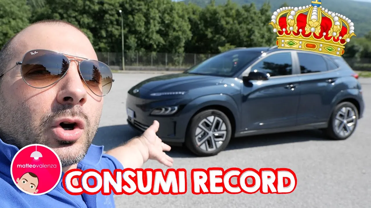 KONA ELECTRIC 2021 è LA REGINA DEI CONSUMI ?