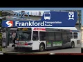 SEPTA Frankford Transportation Center Bus Action - SEPTA TrAcSe 2021