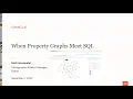 When Property Graphs Meet SQL