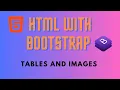 HTML Tables and Images with Bootstrap
