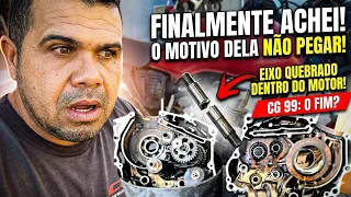 Eu nunca tinha visto isso acontecer num motor da cg99 (PREJUÍZO GRANDE). 