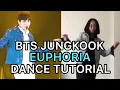 Download Lagu BTS 방탄소년단 Jungkook Euphoria Mirrored Tutorial+Dance Cover
