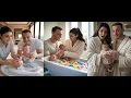 Download Lagu Hande Erçel y Kerem Bursin Un momento emotivo: ¡La primera aventura del baño con su bebé!