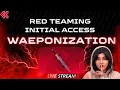 DAY 21 Weaponization Initial Access Explain Ethical Hacking Practical 60 DAYS Cybersecurity