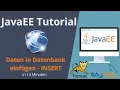 Java EE Database Insertion Java EE Tutorial German