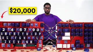 he needed my giant keyboard... can I fix it in time? [ft mrwhosetheboss]