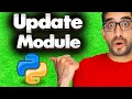 How to Update a Python Package module using pip