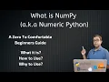 What is NumPy a k a Numeric Python A Beginners Guide