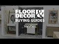 Vanity Buying Guide