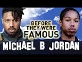 MICHAEL B JORDAN Before They Were Famous BLACK PANTHER