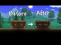 TERRARIA BUILDING HOUSE TIPS - Wood and Brick combinations uses